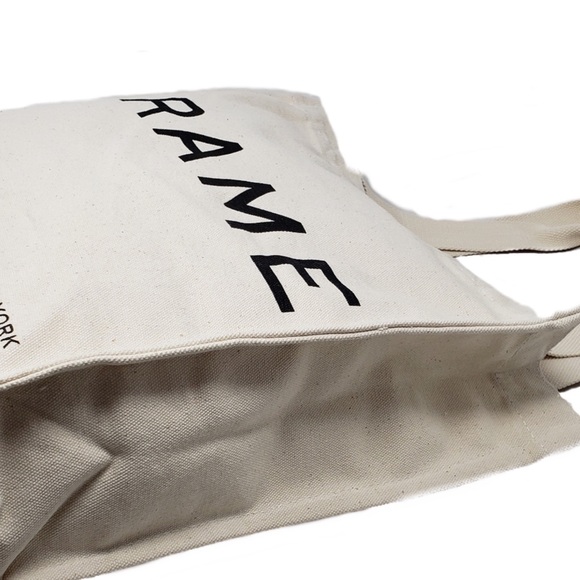 BNIP Frame Denim Canvas Bag - Picture 3 of 7